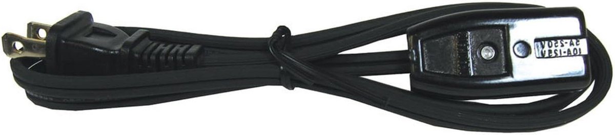 Mini Plug Toestel - Bevestigingsmateriaal - Klus Benodigdheden - UL-vermeld - 2286 x 1524 cm - Zwart