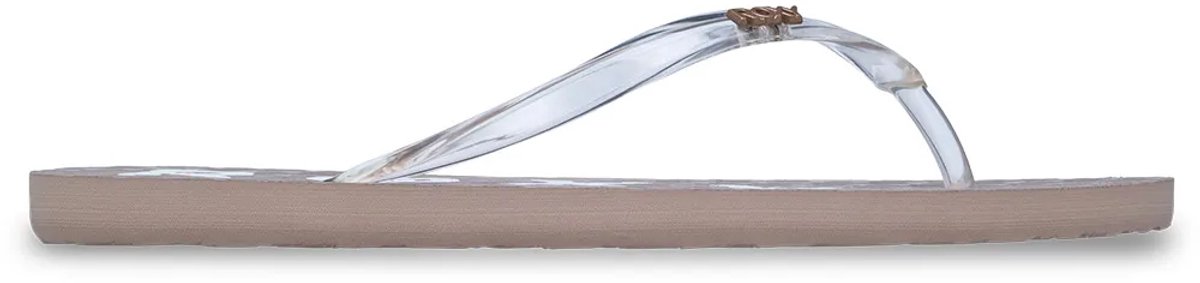 Roxy Viva Jelly Slippers Transparant Vrouw Wit