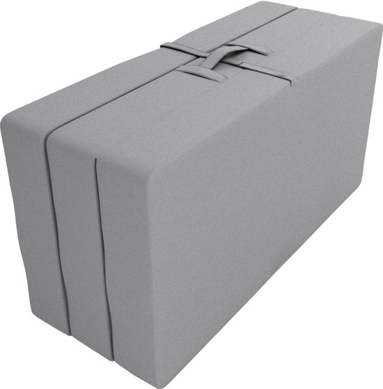Vouwmatras 3-Delig - Gastmatras Campingmatras - Kamperen en Logeren - Waterdicht Hardschuim Vulling - 140 x 195 x 15 cm — afbeelding 5