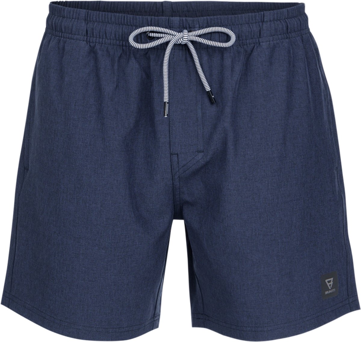 Brunotti Volleyer Zwembroek Indigo Heren Met Zakken Elastische Band XXL Blauw