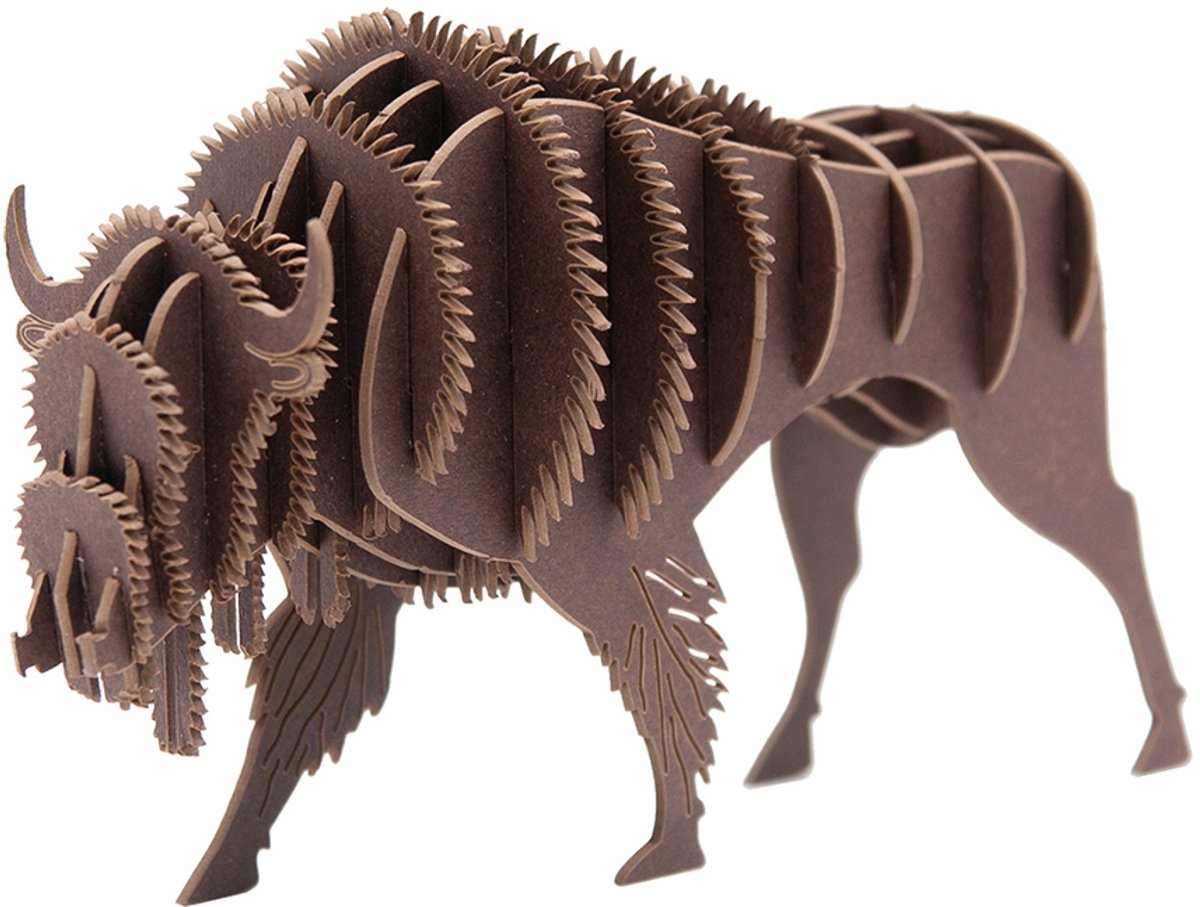 FRIDOLIN 3D papieren model - Bizon.