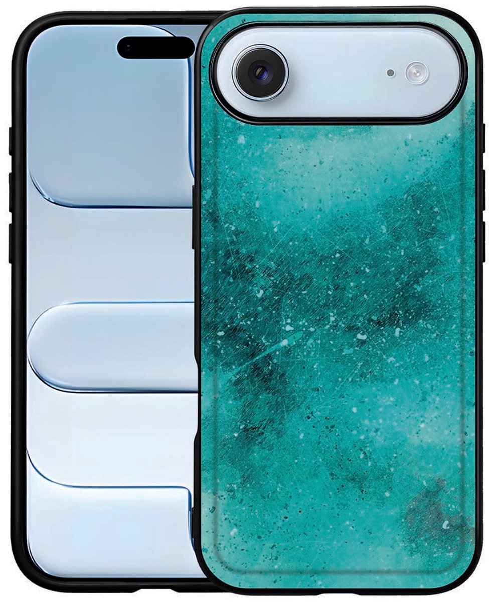 iPhone Air Backcover Hoesje Painting Blue