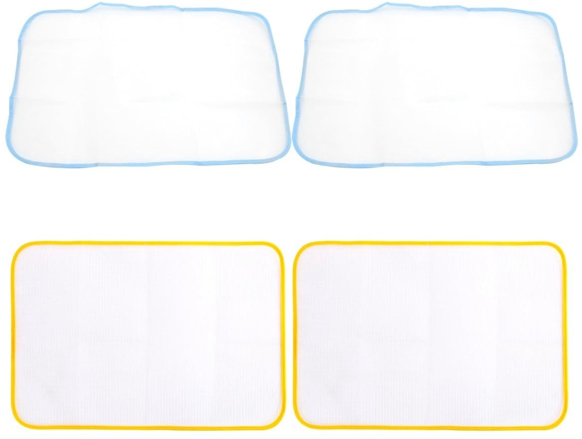 Dailygoods - Strijkbeschermingsdoek, Set van 4 Stuks Hittebestendig