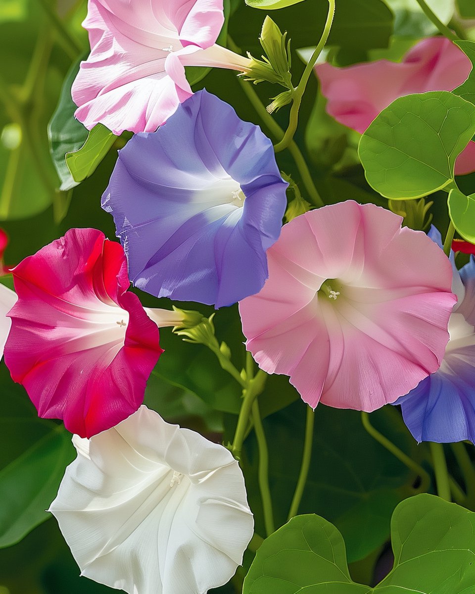 2 sets - Klimmende Winde Zaden Ipomoea Purpurea Eenjarig Gemengd