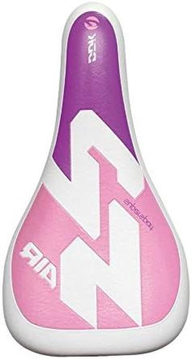 BMX Zadel - Kinderzadel Fietszadel - Fietsen - Air Freestyle - 300 g - Wit Roze