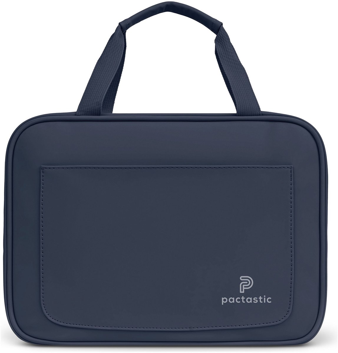 Pactastic Urban Collection Toilettas 33 cm - 7 L - Ritssluiting - dark blue