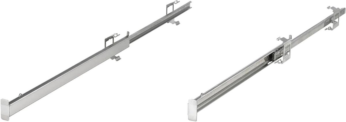 Telescopische Raamtrekker Set - Uittrekbare Set - Ramen Schoonmaken - Originele Onderdelen - 45 cm - Grijs