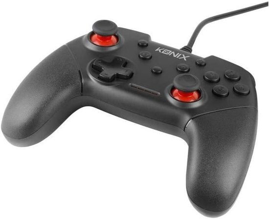 Bedrade Switch Pad - Gaming Controller - Spelbesturing - Ergonomisch Ontwerp - 15.5 x 6 x 11 cm - Zwart — afbeelding 3