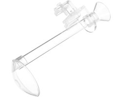Aquarium Voederbuis - Visvoer Dispenser - Garnalen Voeren - Niet Water Vervuilend - 1 Set - Transparant