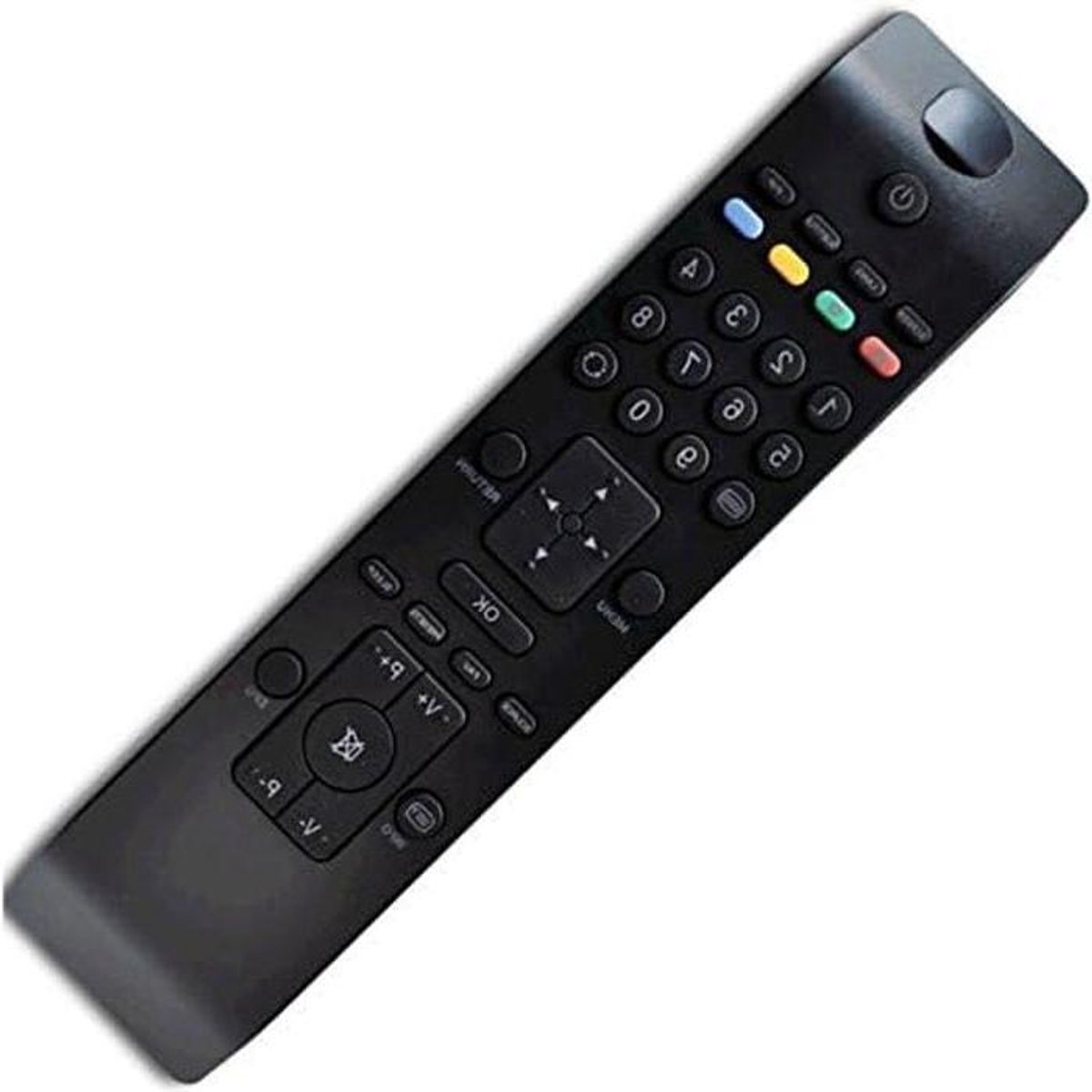 Afstandsbediening - Universele Bediening - TV Zenders Wisselen - Infrarood Bediening - 10 Meter Bereik - Zwart