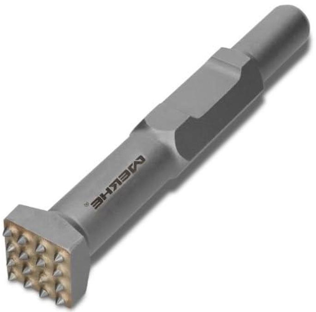 Breekbeitel Beton - Vlakbeitel 16 Tanden - Beton Bewerken - 16 Carbide Tanden - 220 mm Lang - Metaal