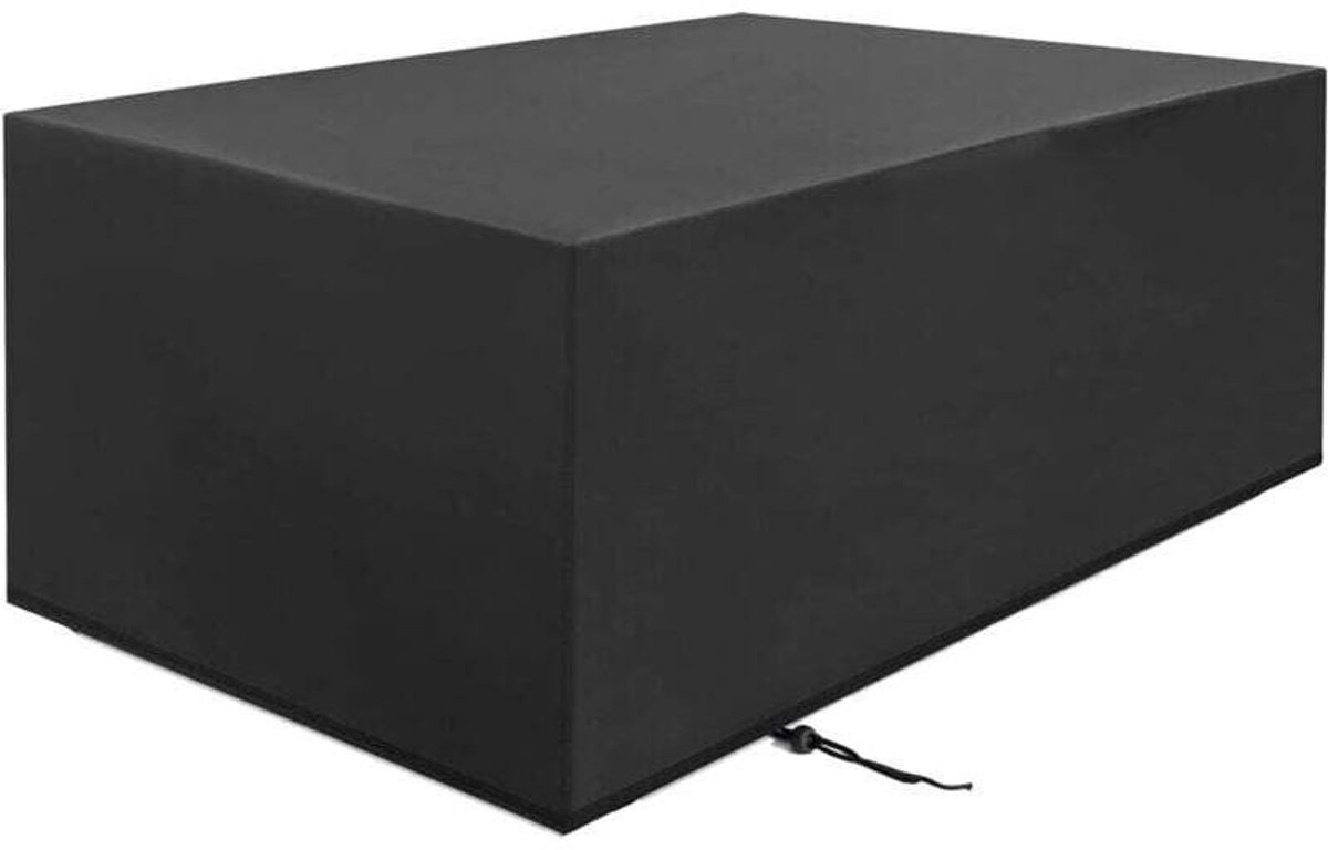 Tuinmeubelhoes, rechthoekige tuintafelhoes, waterdichte en UV-bestendige meubelhoes, PVC Oxford-doek, buitenzeil (213x132x74 cm)