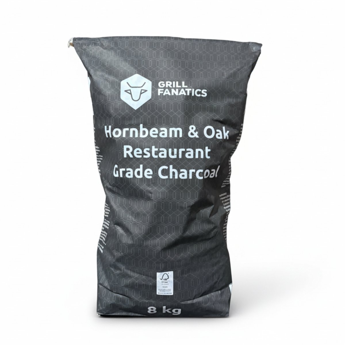 Grill Fanatics Houtskool / Charcoal - Haagbeuk & Eik / Hornbeam & Oak - 8 KG - Restaurant kwaliteit