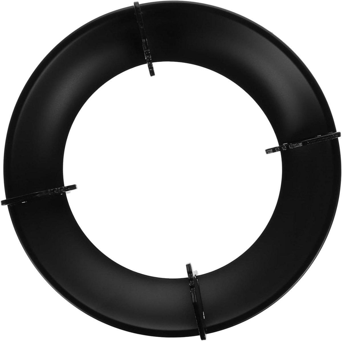 Wokstandaard - Gietijzeren Rek - Stabiel Koken - Antislip Ontwerp - 25 cm Diameter - Zwart