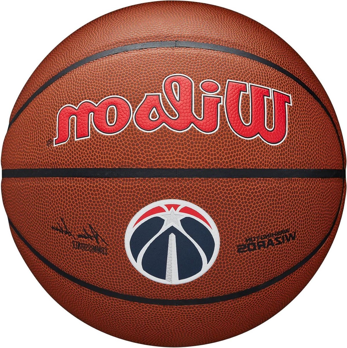WILSON NBA Team Alliance Basketbal - Washington Wizards, Maat 7-29.5"