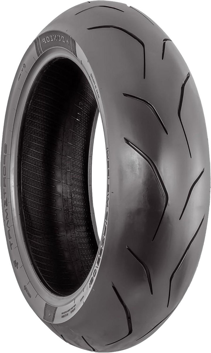 Motorband - All-season band - Veilig rijden - Grip op nat - 160/60 R17 - Zwart