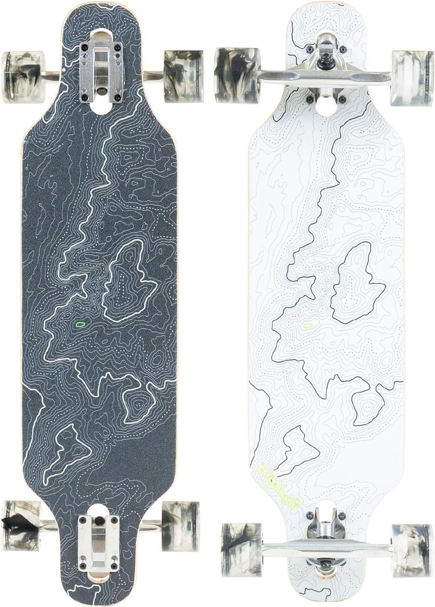 Cruiser Skateboard Longboard Stadsvervoer Lichtgewicht esdoorn dek 787 cm Terrein