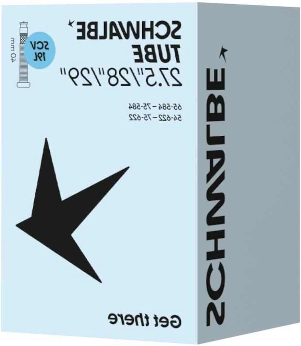 Fietsbinnenband - Banden reparatie - Fiets onderhoud - Hoogwaardig butyl rubber - 54-75-622 - Zwart
