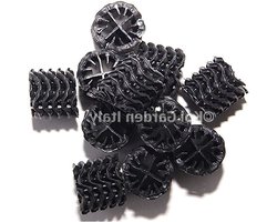 Drijvend Filter Materiaal - Biomassa Helices - Vijverfiltering Verbeteren - Grote Oppervlakte - 100 Liter - Zwart