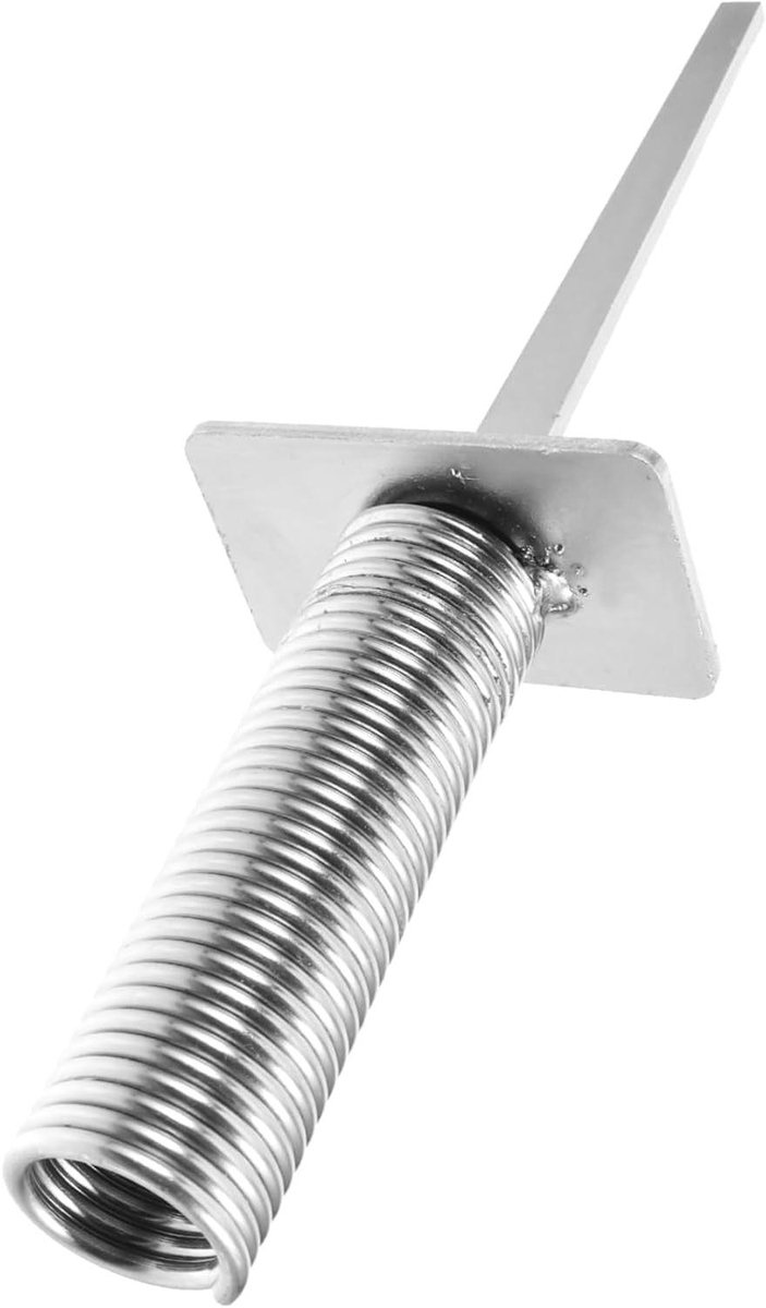 Voetbal Hoekvlag Basis - Vlaggenmast Houder - Trainingsveld Markering - Veer Stabiliteit Mechanisme - 25.5 cm Lengte - Zilver