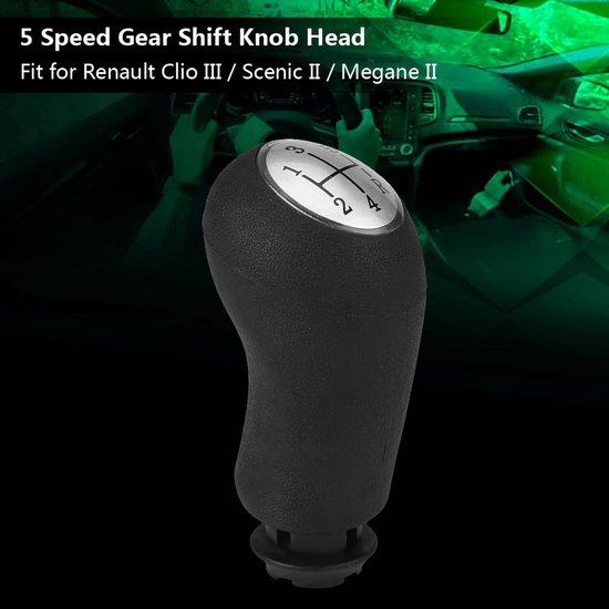 5 Speed Versnellingspook Knop voor Auto's van Merkloos — afbeelding 3
