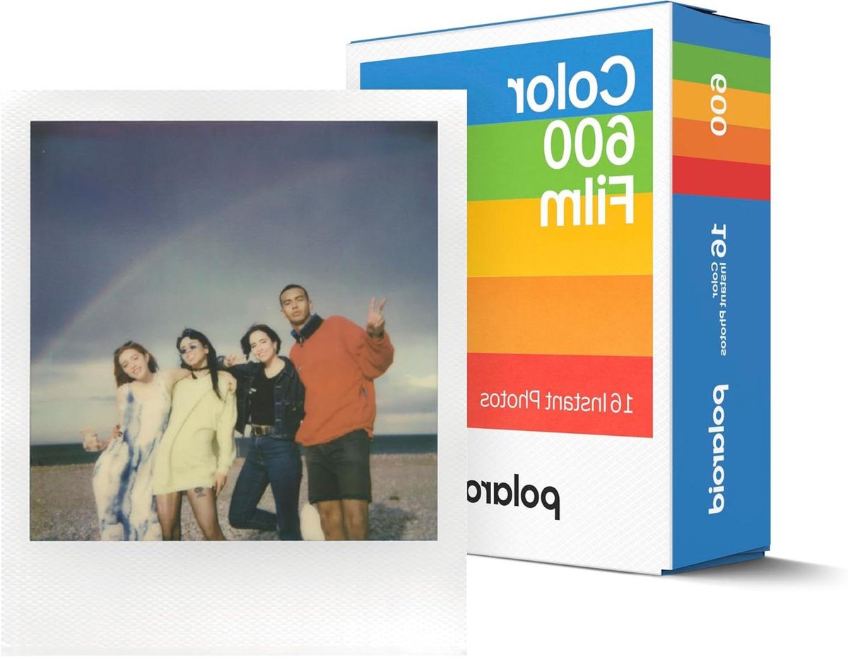 Polaroid Kleurenfilm - Instant Film - Foto's Maken - Voor 600 Camera's - 16 Foto's - Kleur