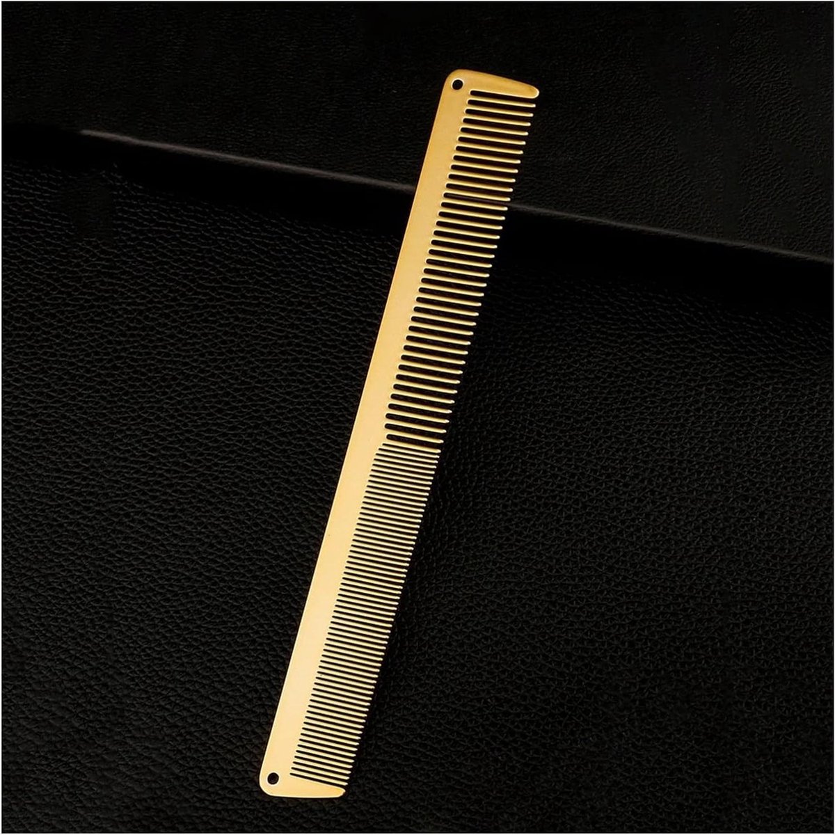 Kapperskam Staal - Haar Snijkam Metalen - Haar Stylen Knippen - Verschillende Breedtes Dichtheden - 90 Gram - A
