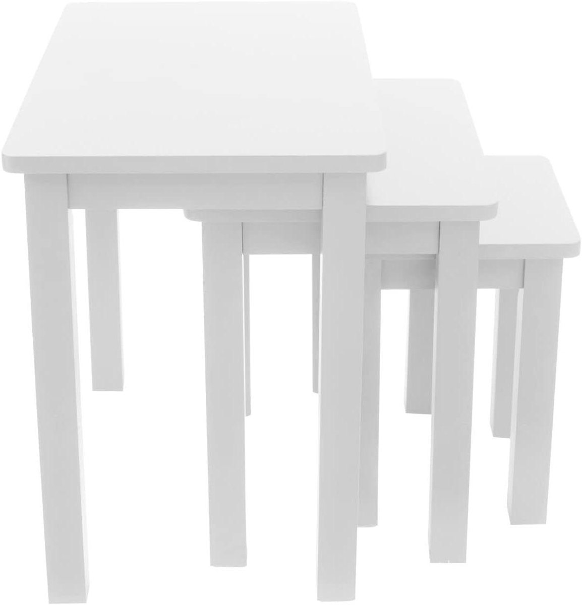 Aurotrice Nest van tafel set van 3 tafels bijzettafel voor thuiskantoor woonkamer