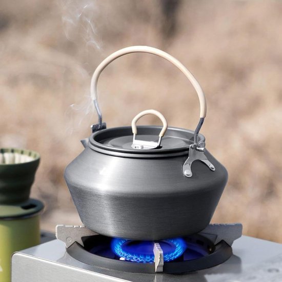 Kampeer Kookset - Pannen Set Outdoor - Buiten Koken - Lichtgewicht Ontwerp - 21 x 21 x 16 cm — afbeelding 2
