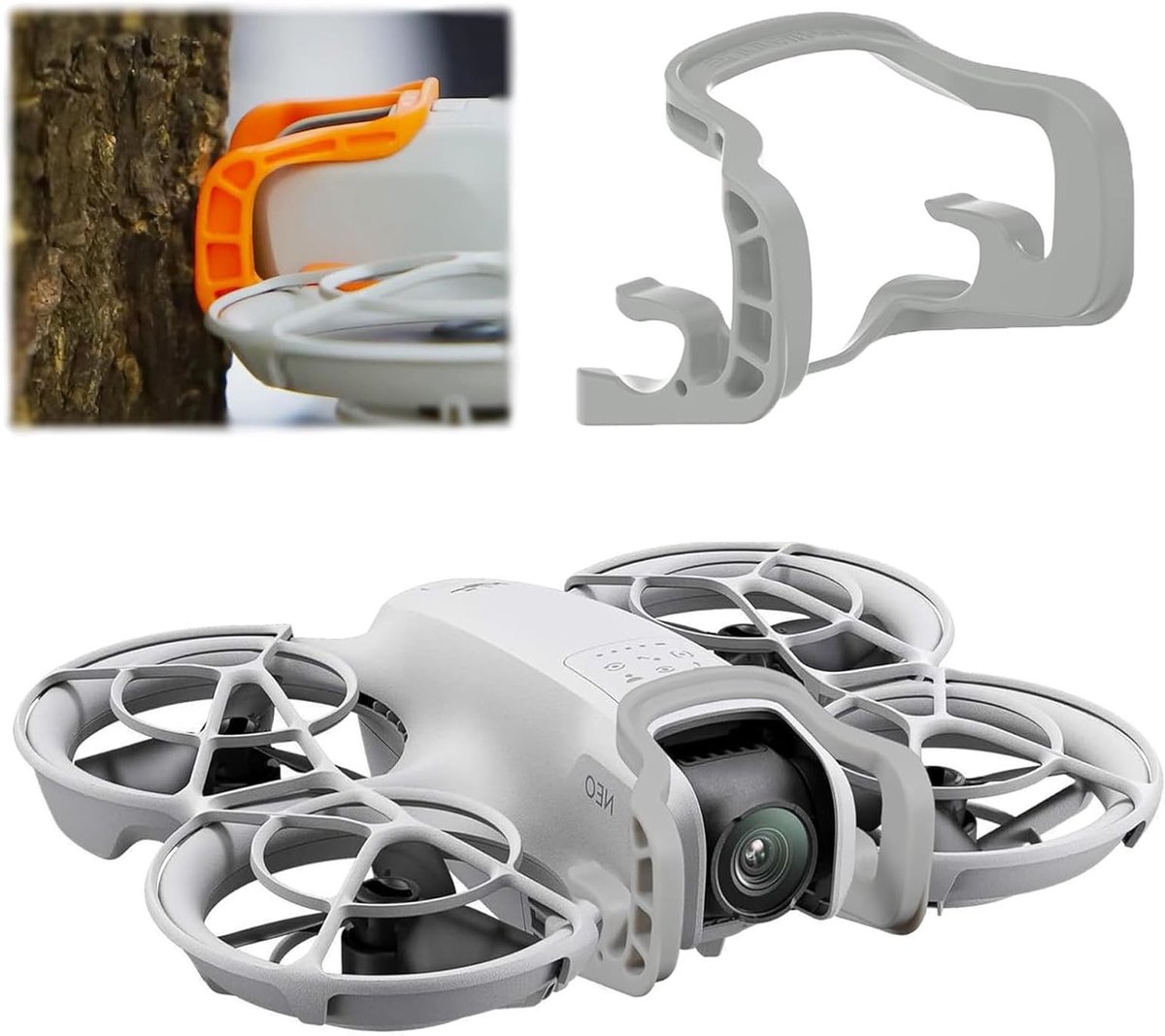 Gimbal Bumper Protector voor Drones - Anti-Collision Bescherming, Bevestigingsbeugel en Lensbescherming voor Drone Accessoires
