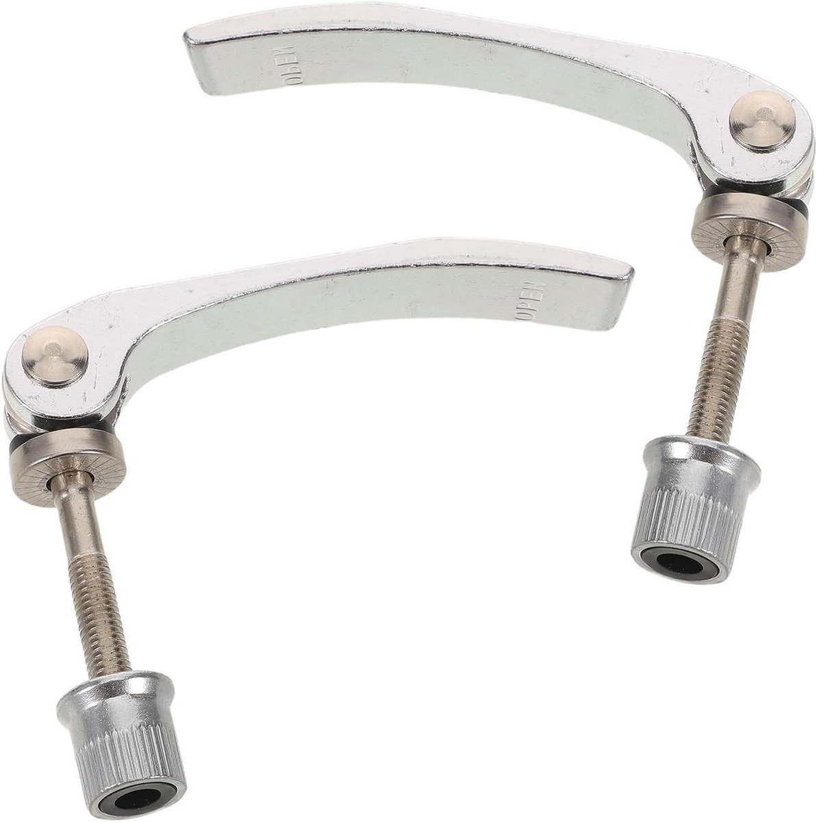 Fietszadelklem - Zadelpenklem - Fiets aanpassen - Snelspansysteem - 15 cm - Zilver