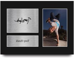 Handtekening Foto - Skateboard Memorabilia - Fan Cadeau - A4 Niet Ingelijst - 21x30cm