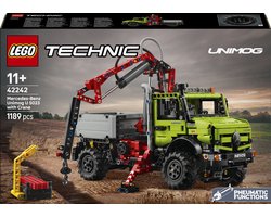 LEGO Technic Mercedes-Benz Unimog U 5023 met Kraan Speelgoed Vrachtwagen Bouwpakket voor Kinderen