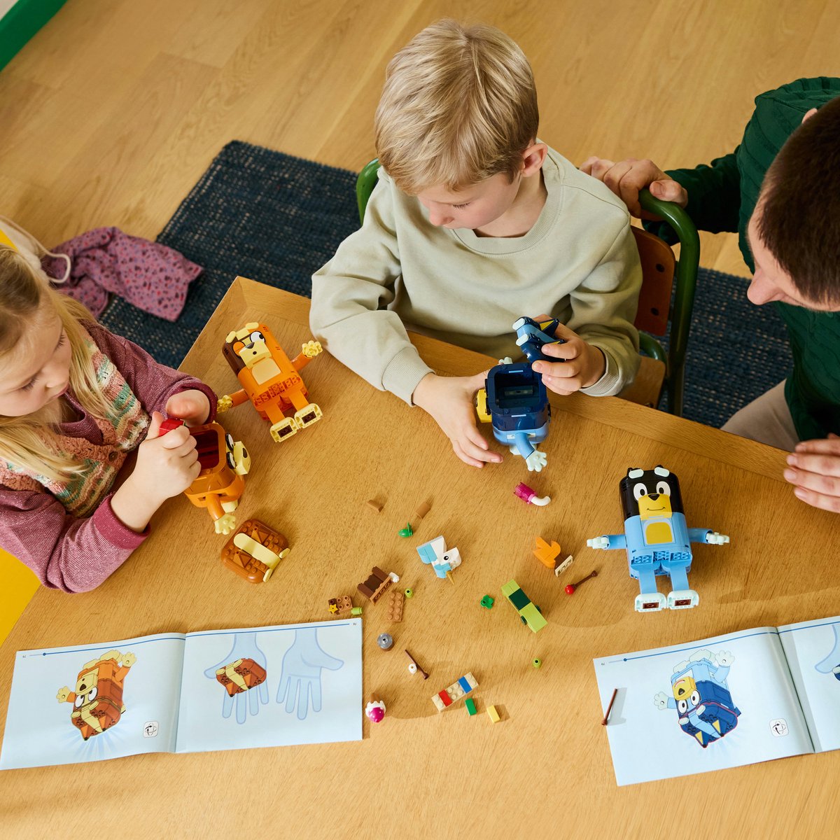 LEGO Bluey Bouwbare Figuren van Bluey en Haar Familie Bouwpakket voor Kinderen 11217 – foto 3