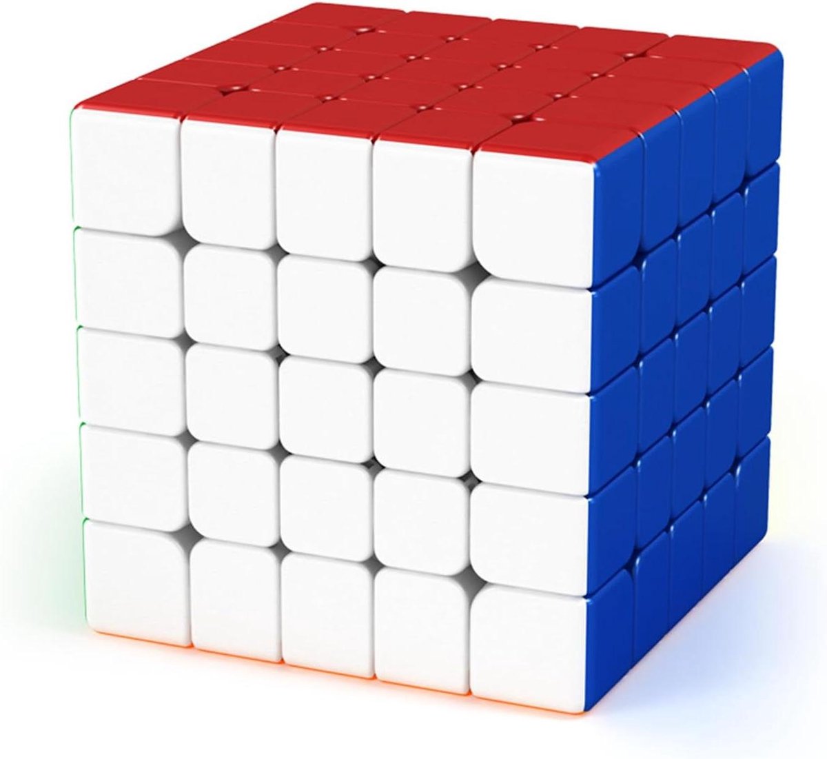 Speed Cube - Puzzel Kubus - Snel Oplossen - Magnetische Stabiliteit - 55mm - Multicoloured