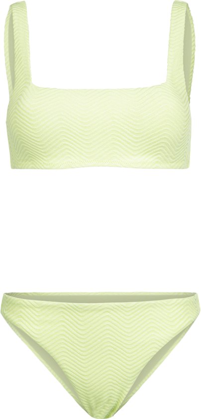 Brunotti - Lillio-Chevron - Bikini Set Daiquiri Green - Dames - Sportive Bikini Set - 42