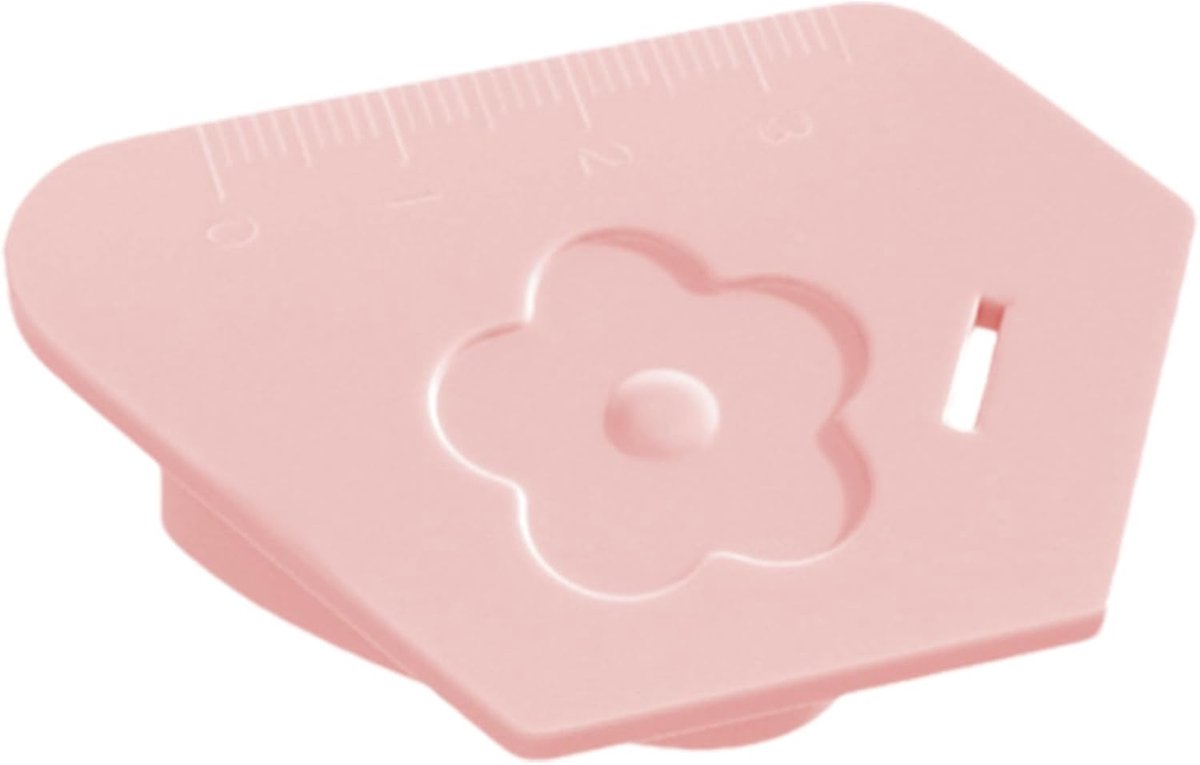 Magnetische Naaigids - Naaimachine Accessoire - Nauwkeurig Naaien - Sterke Magneet Bevestiging - 4x6x1 cm - Roze