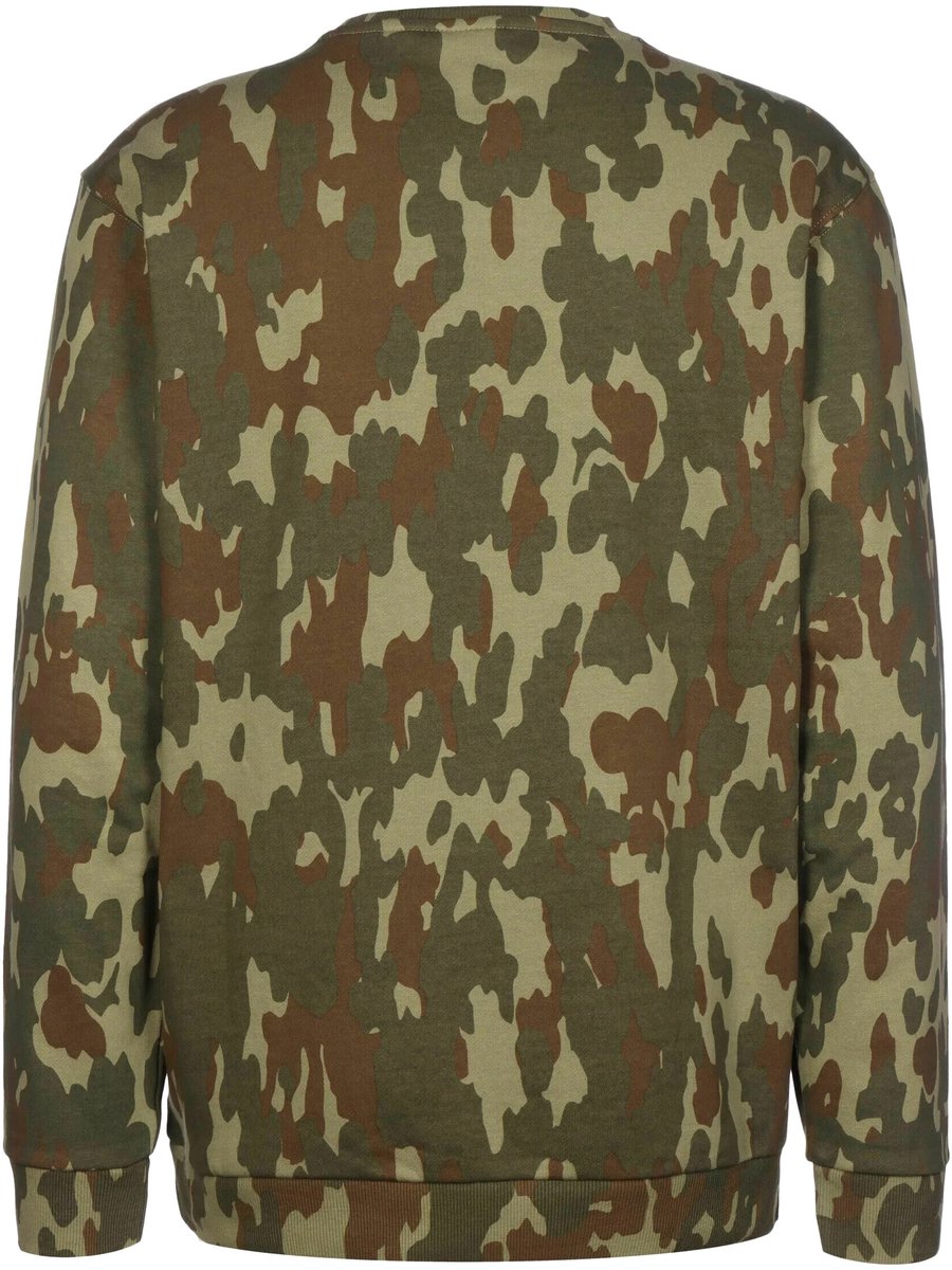 Fierro Camo-sweater Groen