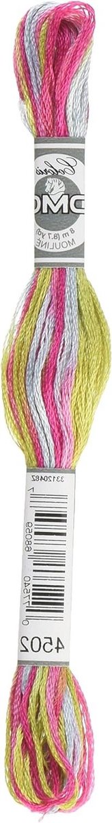 Borduurgaren - Flosgaren - Borduren - Vier kleuren per draad - 8 meter - Camelia