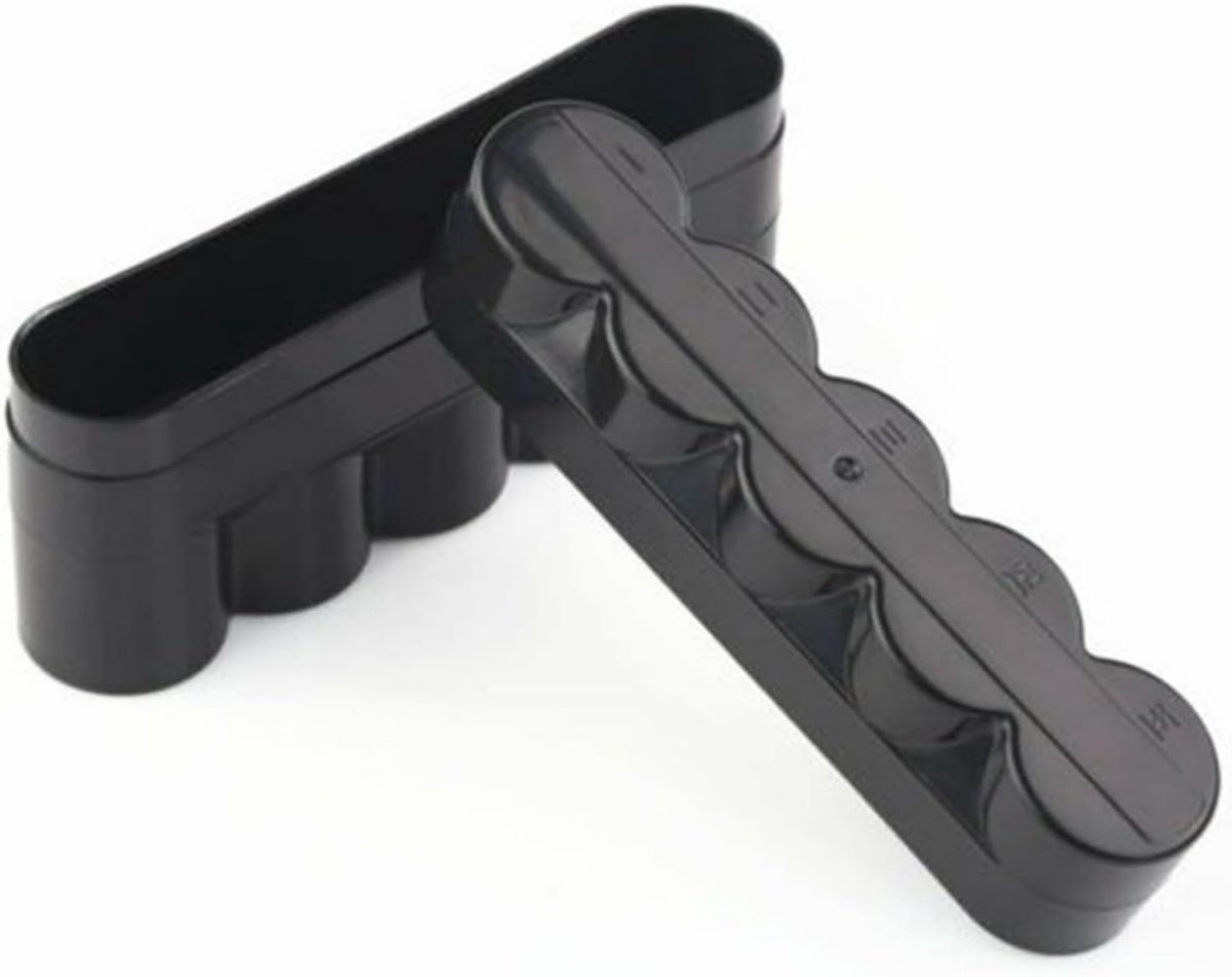 Film Rol Opslag - Film Case - Reis Fotografie - Stof- en Waterbestendig - 13.7 x 7.3 cm - Zwart