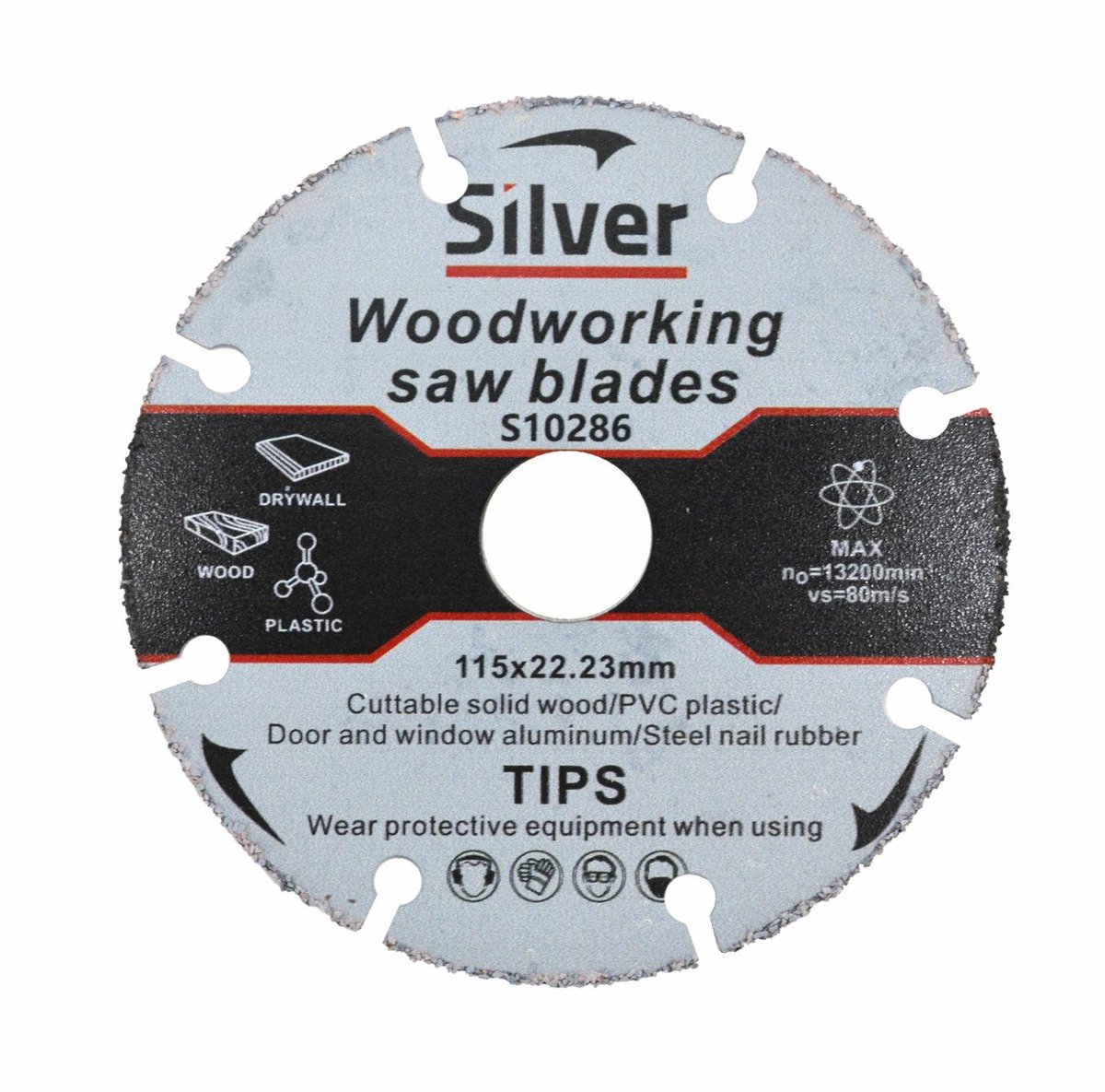 Silver - Universele Zaagblad - 125mm - Wolfraamcarbide - Hoge Precisie