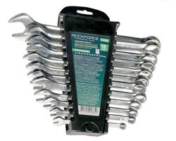Rockforce - Serie RF-5121MP - Dubbelzijdige Ringsleutel Set - 6-22 mm - CrV Staal