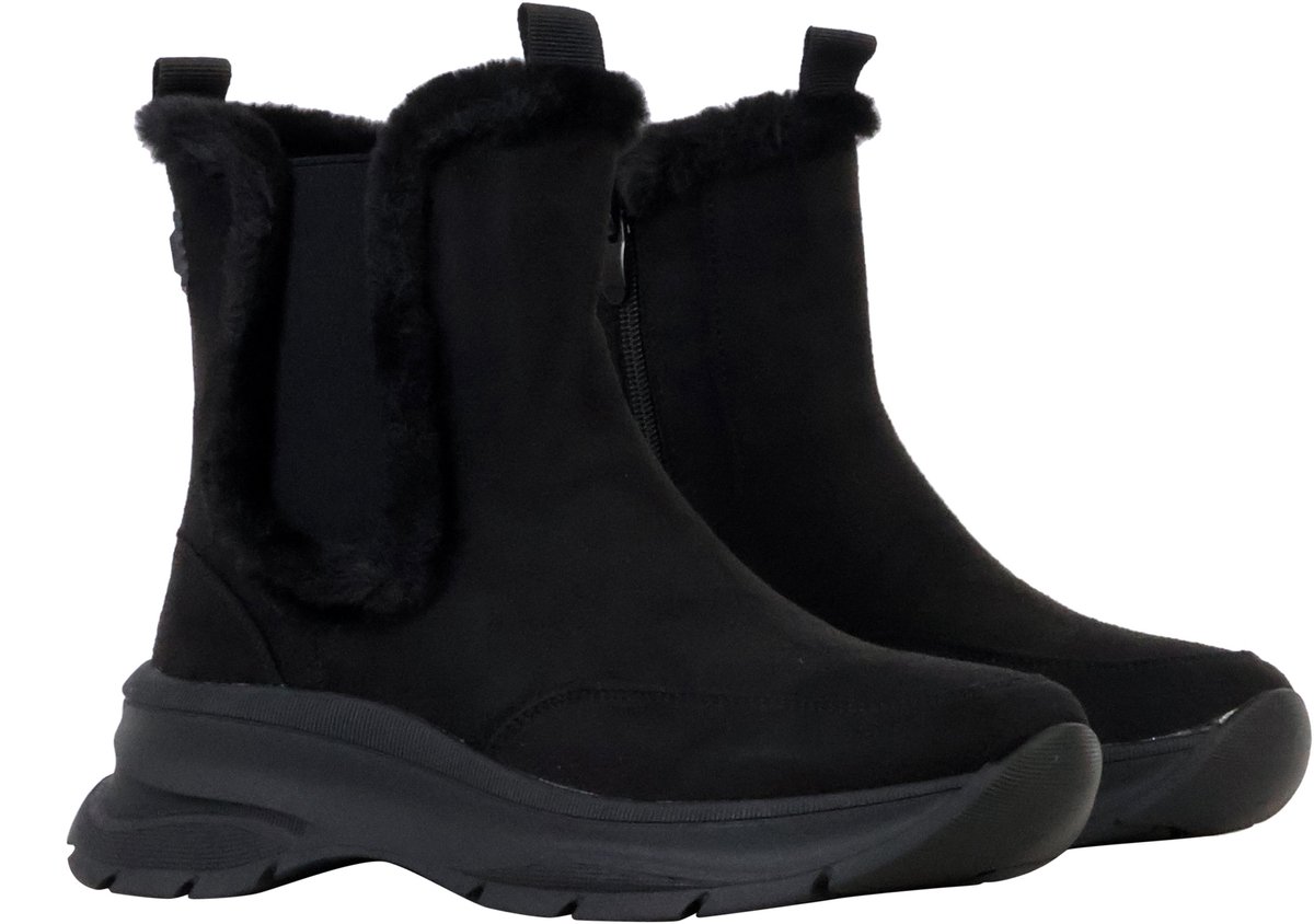 Hoge sneakers met ritssluiting