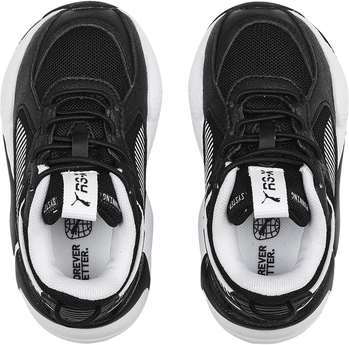 RS-X veterschoenen voor kinderen Zwart