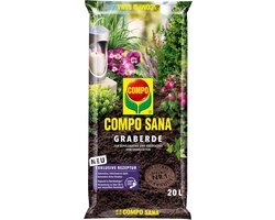 Grondverbeteraar - Compost Bodem - Planten Voeding - Organisch Materiaal - 56 x 30 x 8 cm - Groen