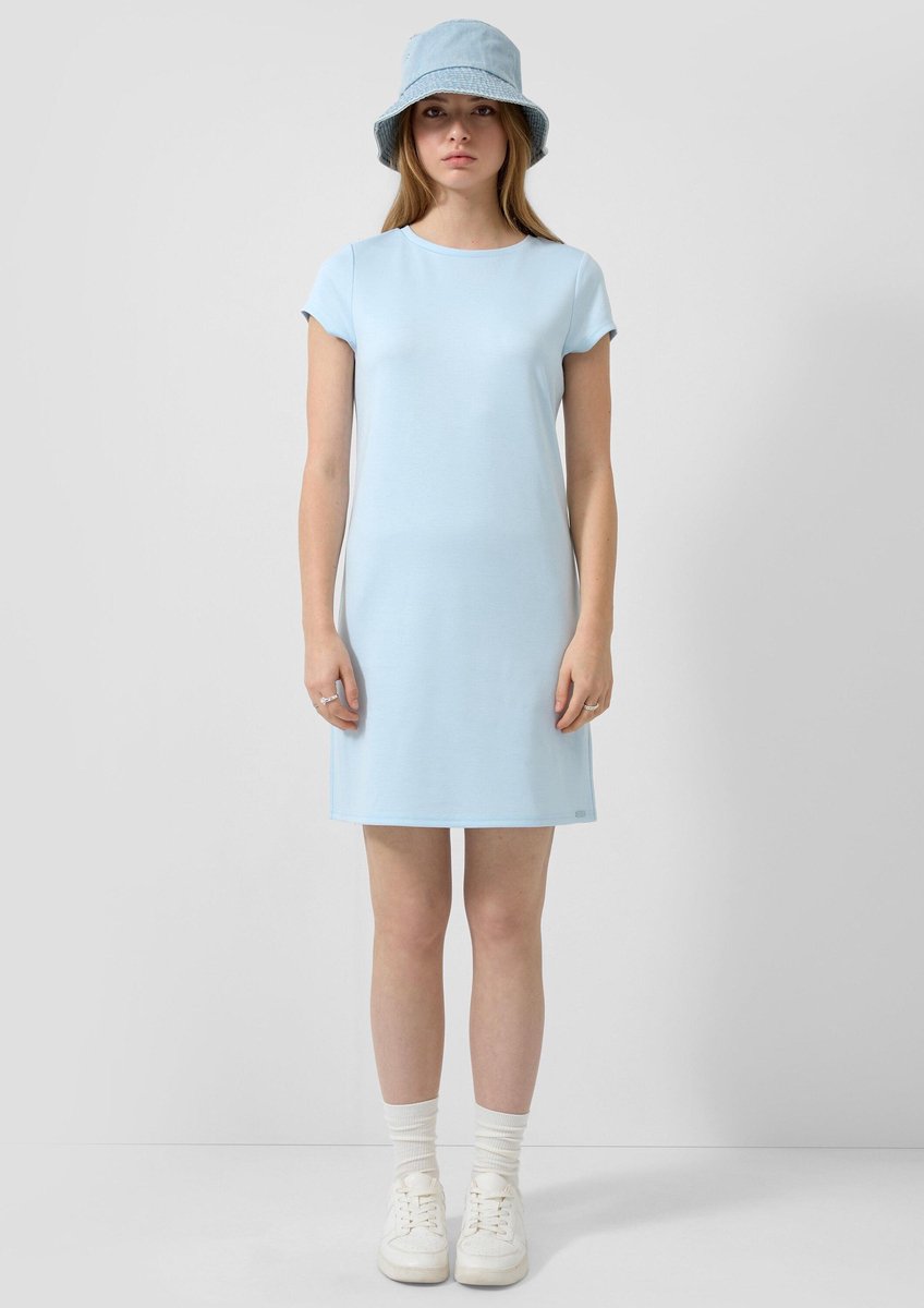 QS female - Jersey jurk lichtblauw