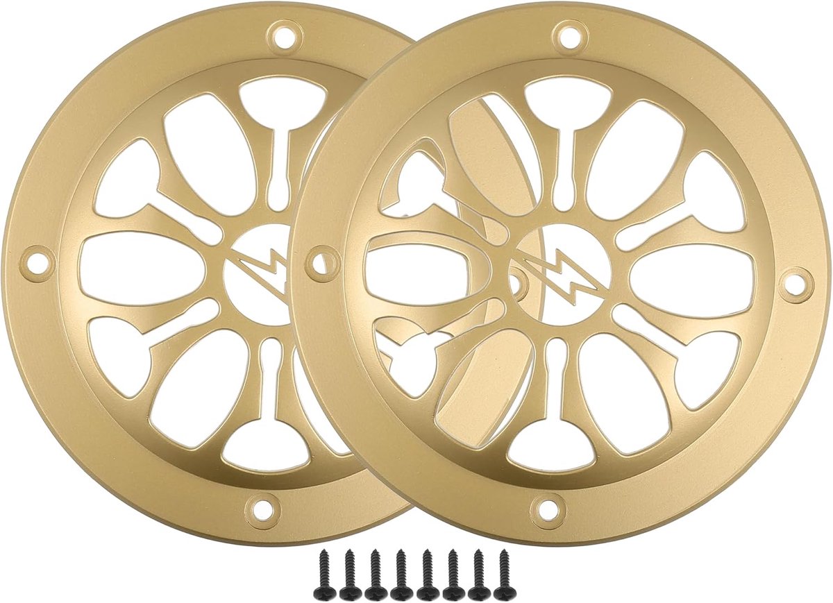 Speaker Grills - Beschermhoezen - Audio Bescherming - Corrosiebestendig - 4 Inch - Goud