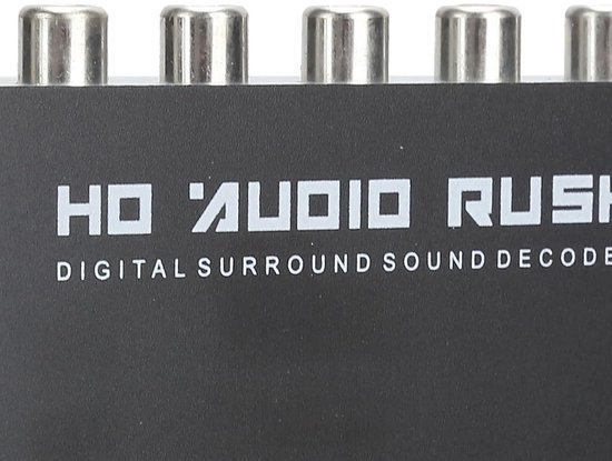 Digitale Audioconverter - Audio Decoder - Meerkanaals Geluid - DTS Dolby AC-3 - 13x11x6 cm — afbeelding 2
