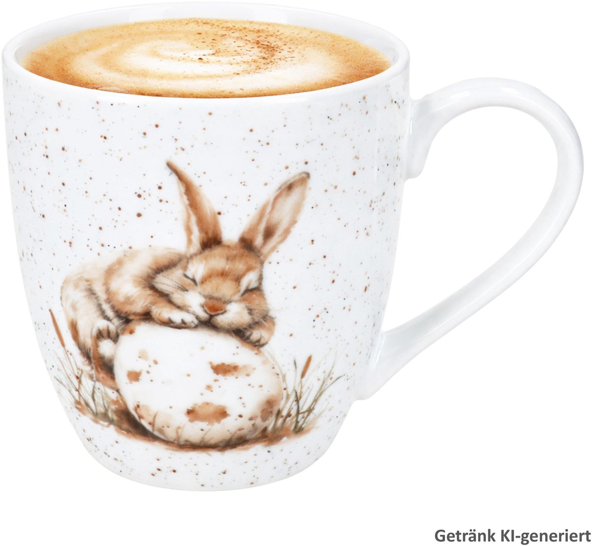 Bunny JUMBObeker 500 ml wit van porselein – 428629