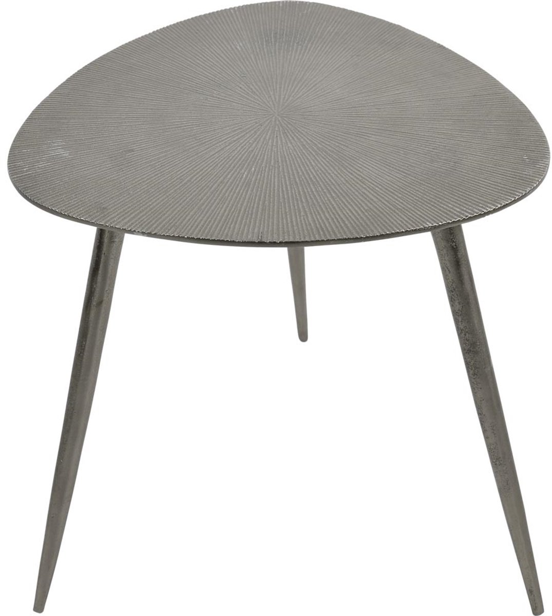 Lesli Living - Tuintafel Shine - Zilver - 42x42x42cm